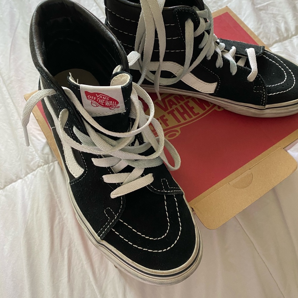 Vans classic Sk8-Hi black Womens shoes